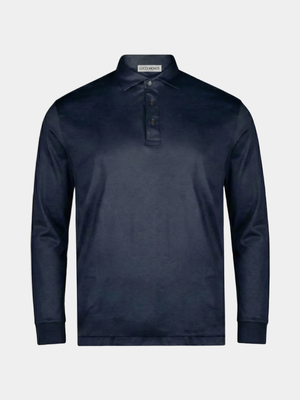 NAVY POLO LONGSLEEVE
