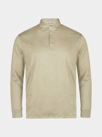 BEIGE POLO LONGSLEEVE