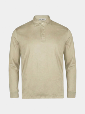 BEIGE POLO LONGSLEEVE