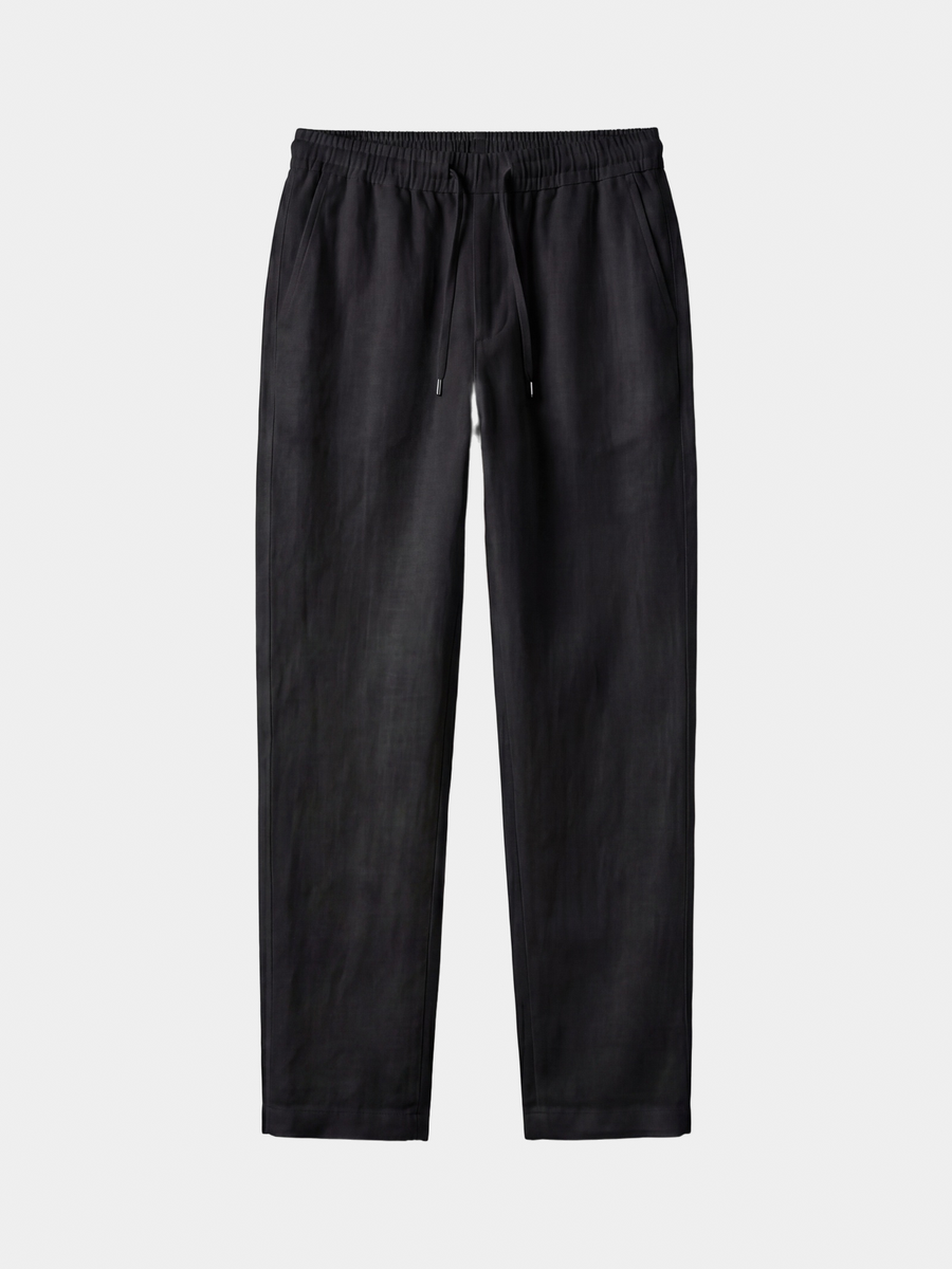 BLACK LINNEN PANTS