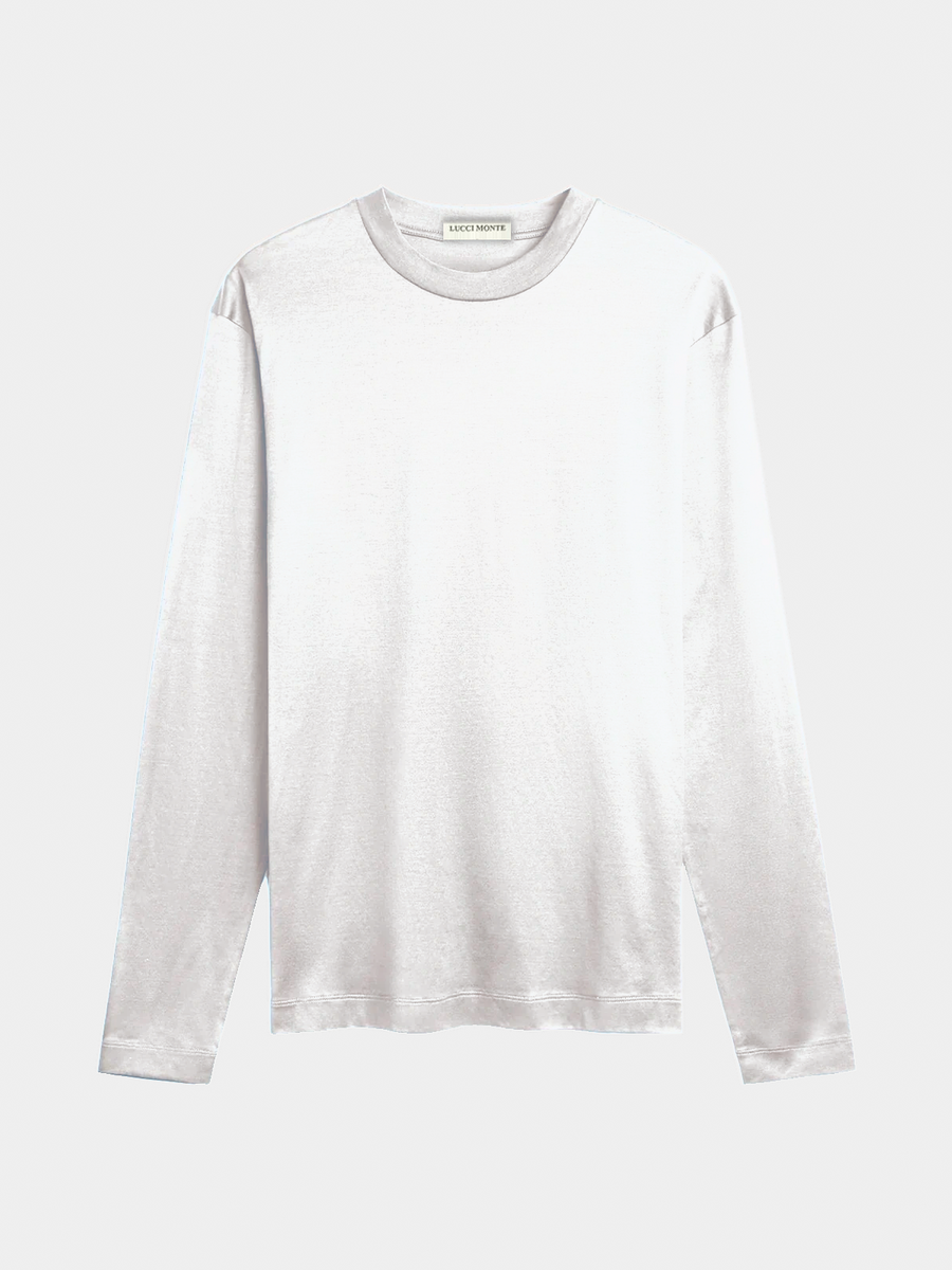 Pull brillant mercerisé