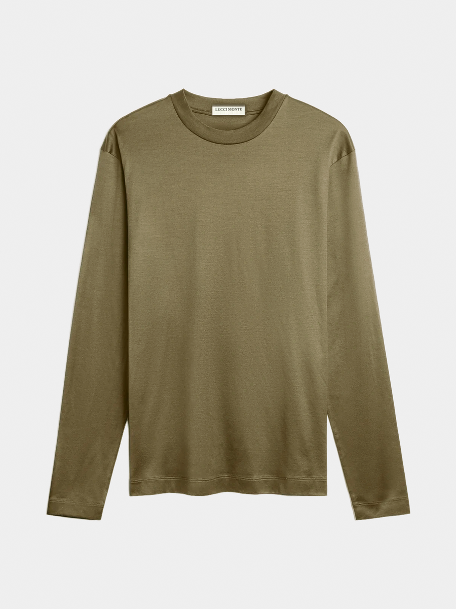 Pull brillant mercerisé