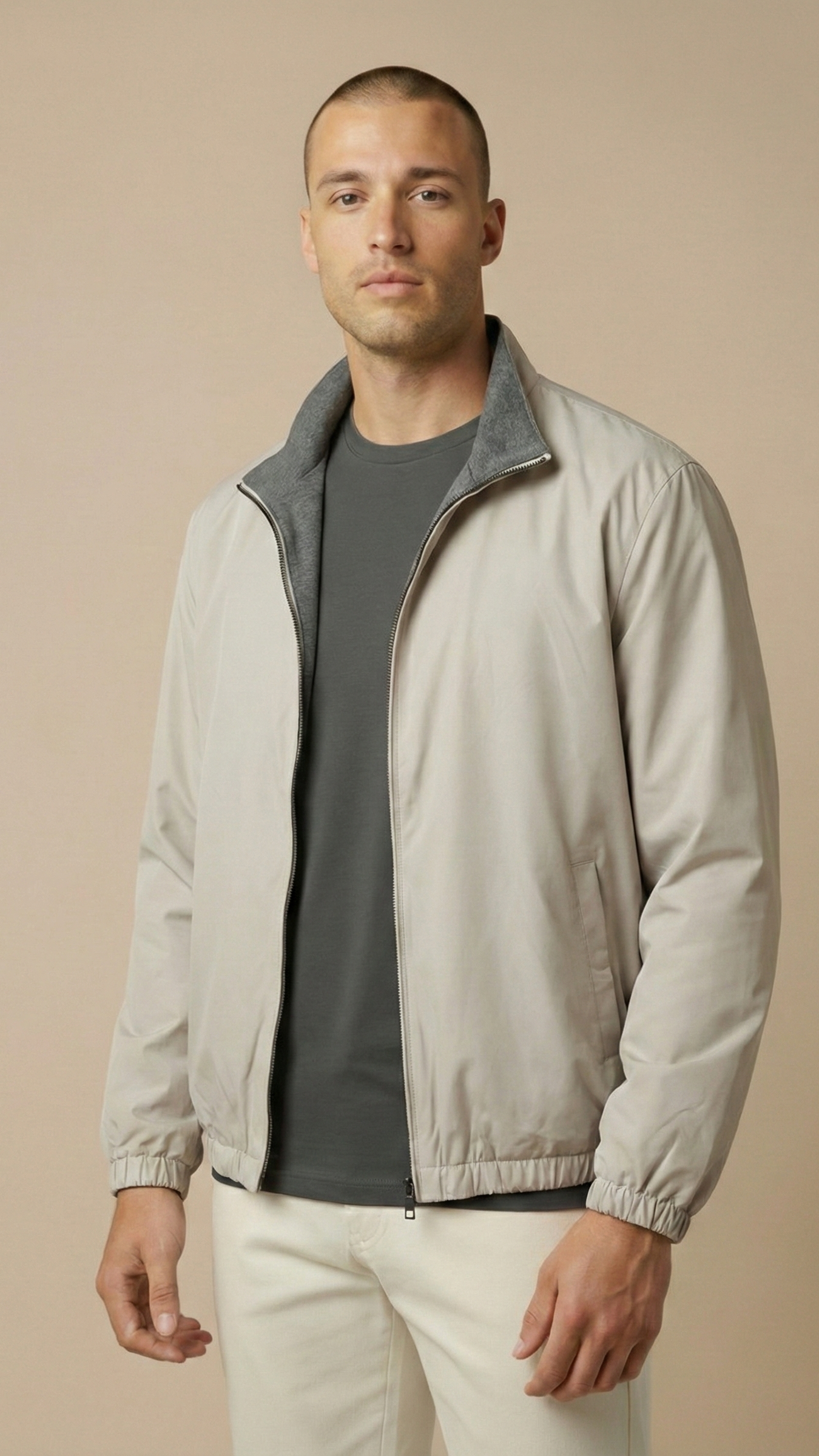 ELEGANTE DUBBELZIJDIGE JAS