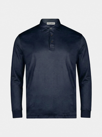 NAVY POLO LONGSLEEVE