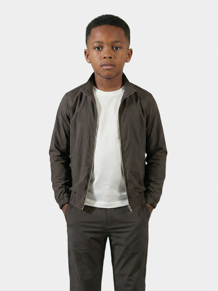 DARK GREY TECH SUIT KIDS