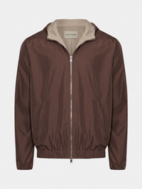PREMIUM BROWN HOODED JACKET