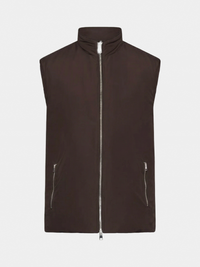 BROWN BODYWARMER