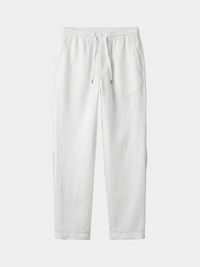 OFF-WHITE LINEN PANTS