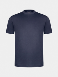 NAVY KIDS MERCERISED SHIRT