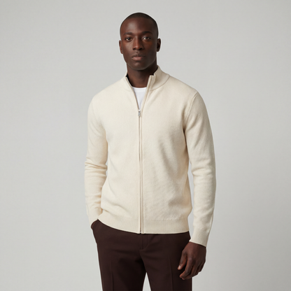 Gilet en maille de luxe