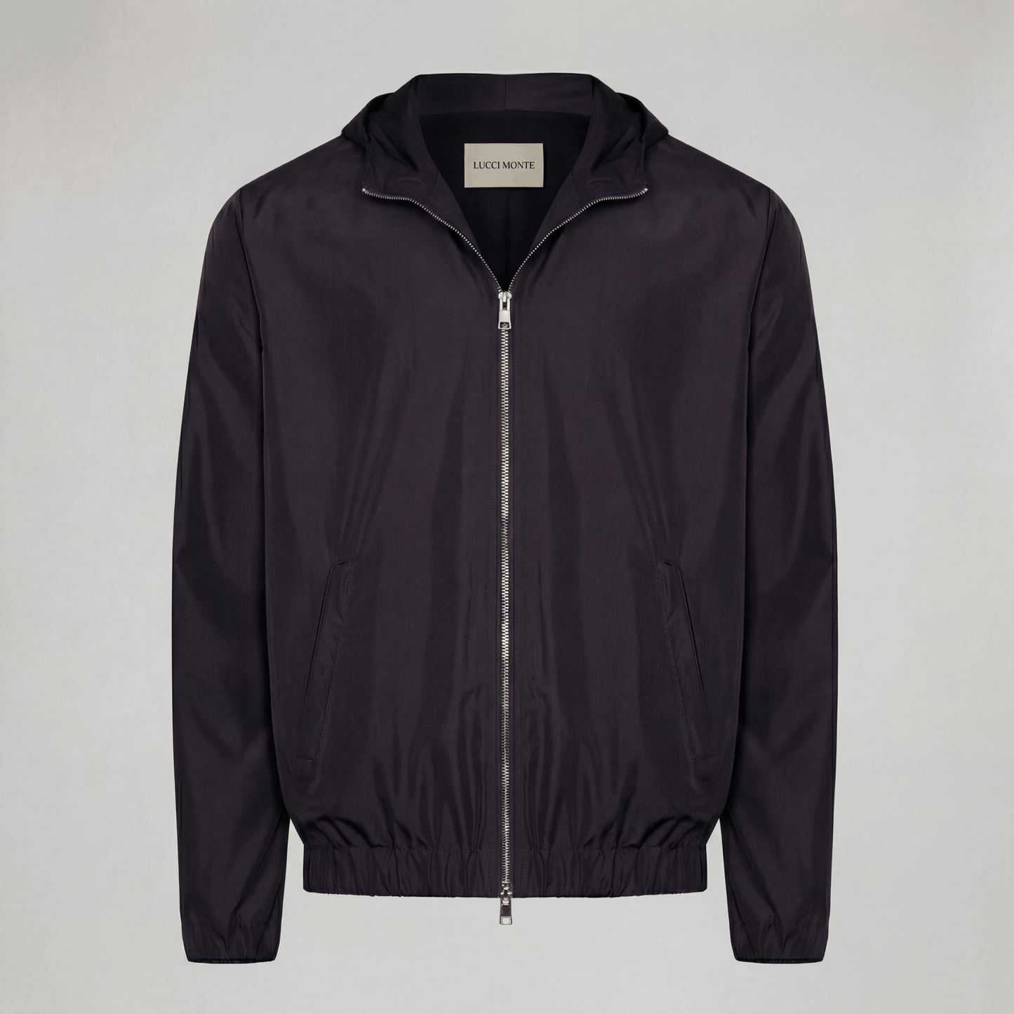 PREMIUM BLACK HOODED JACKET