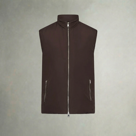 BROWN BODYWARMER