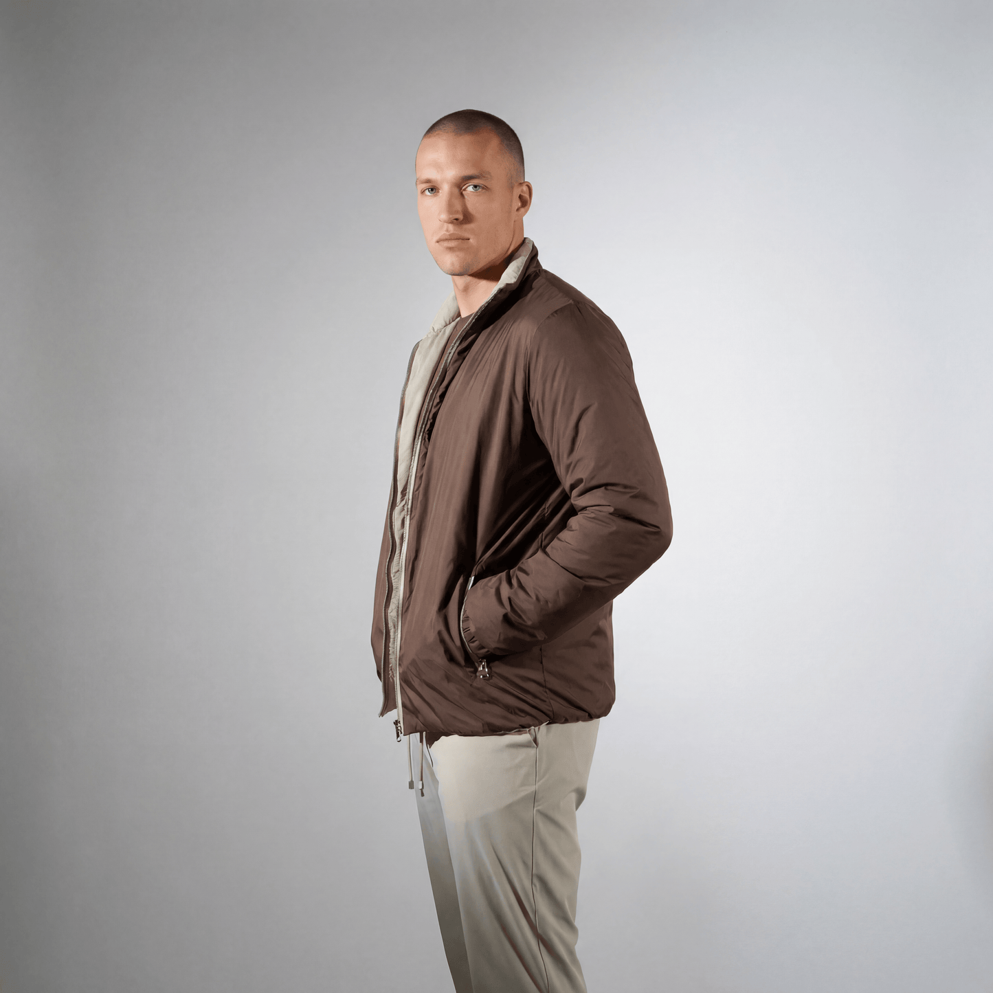 VESTE DE LUXE RÉVERSIBLE