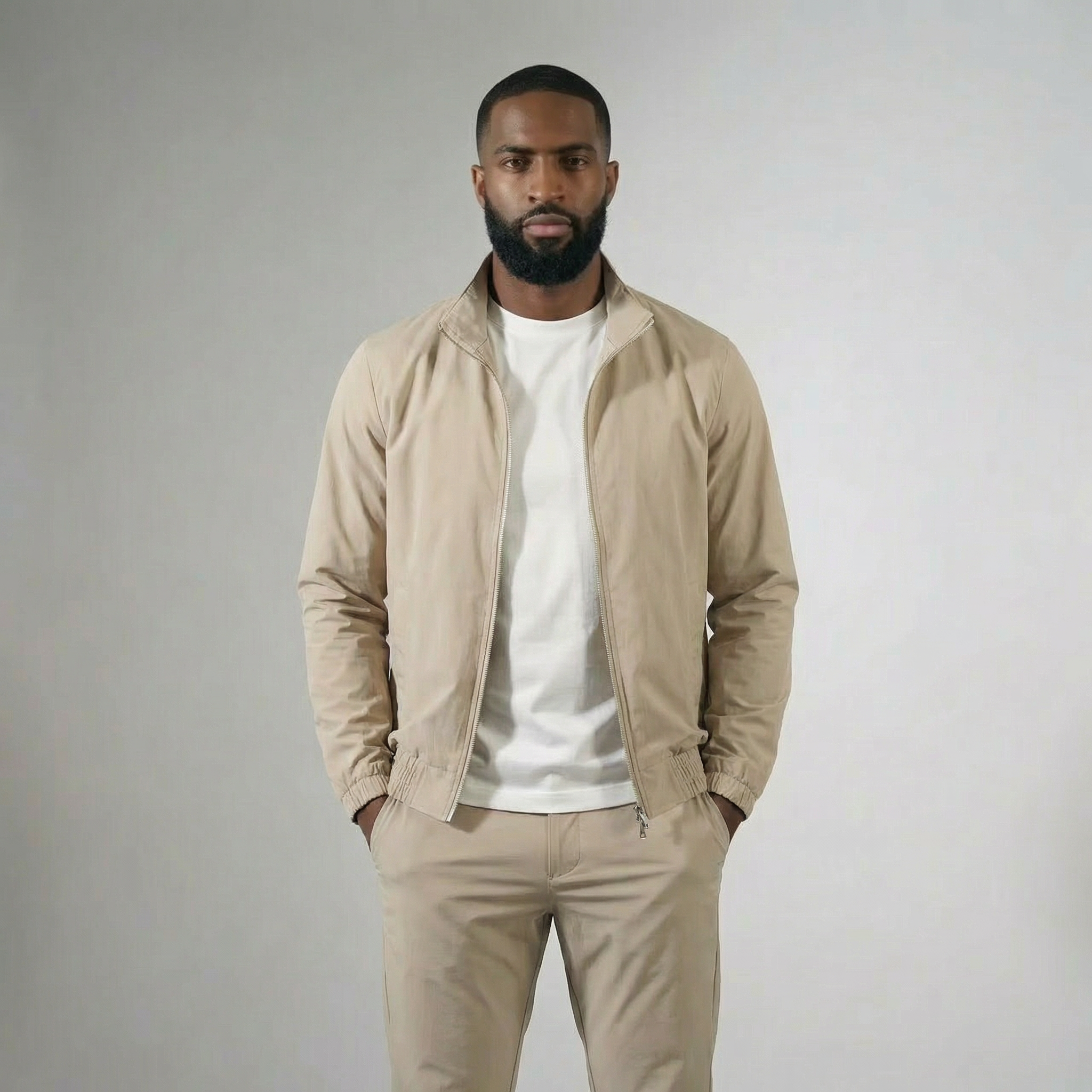 BEIGE TECH SUIT – Lucci Monte