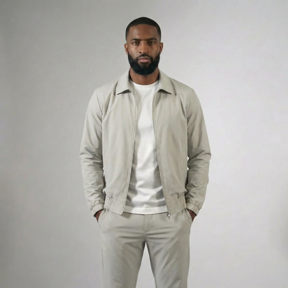 LIGHT GREY TECH SUIT