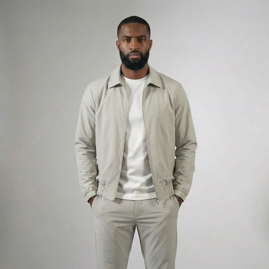 LIGHT GREY TECH SUIT