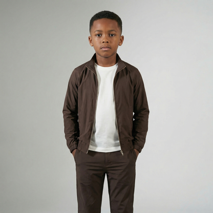 BROWN TECH SUIT KIDS