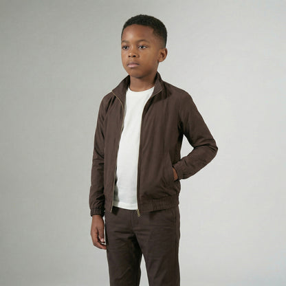 BROWN TECH SUIT KIDS