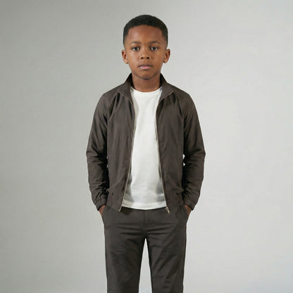 DARK GREY TECH SUIT KIDS